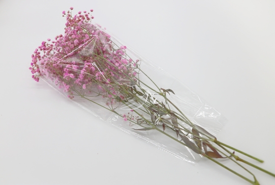 Automatic Triangle Plastic Cone Bag Packaging Fresh Flower Sleeve Wicket Custom Logo Printing