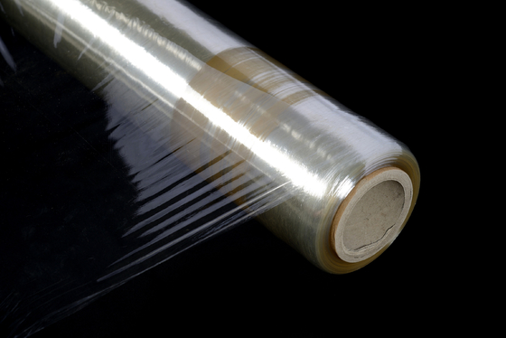 High Transparency PVC Wrapping Film Roll 28P~65P Length Customizable