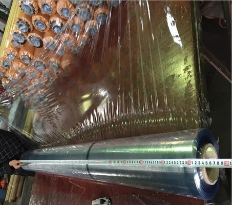 28kg Bulk Plastic Blue Film Wrap 28PHR 245cm Width For Mattress Packaging