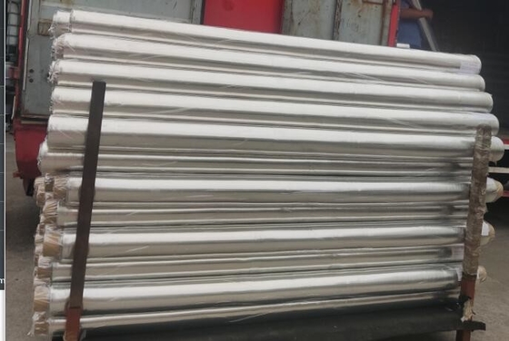 0.065mm PVC Film Roll Crystal 34PHR Soft Plastic Film 30kg 210cm Width