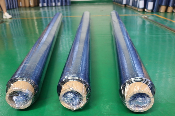 0.065mm PVC Film Roll Crystal 34PHR Soft Plastic Film 30kg 210cm Width