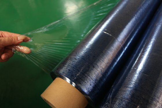 Single Side Plastic Stretch Wrap 0.025mm Thickness 200KG Furniture Packing Roll