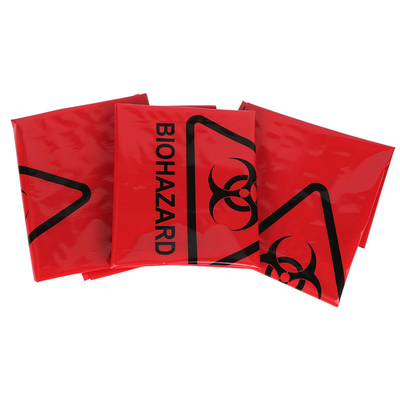 Hospital Autoclavable Biohazard Bag Disposable Medical Waste Plastic Bags
