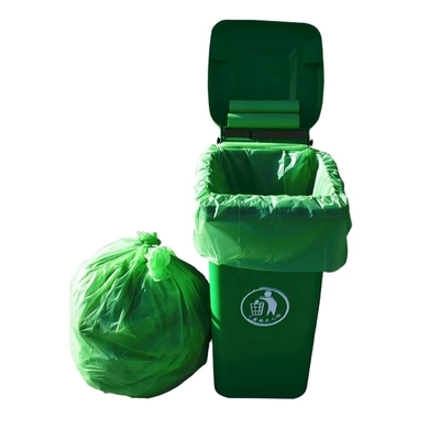 Flat Packing Compostable Biodegradable Plastic Bags Eco Friendly Customized