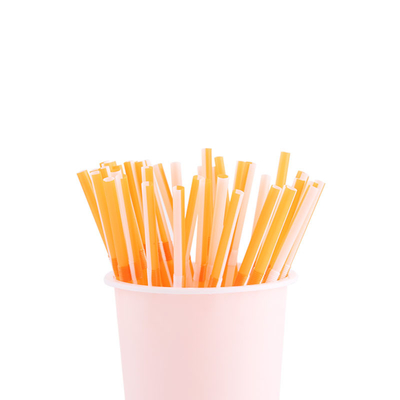 ODM Biodegradable Disposable Straws Eco Friendly Plastic PLA Drinking Straws