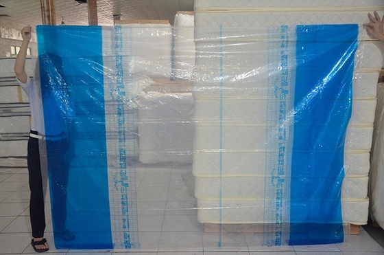 Household Vacuum Pack Mattress Storage Bag PE Heat Seal Customized
