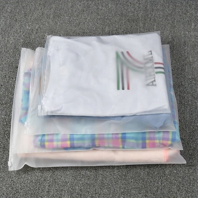 Hoodie T Shirt PE Poly Packaging Bag Plastic Ziplock Printed Custom Logo