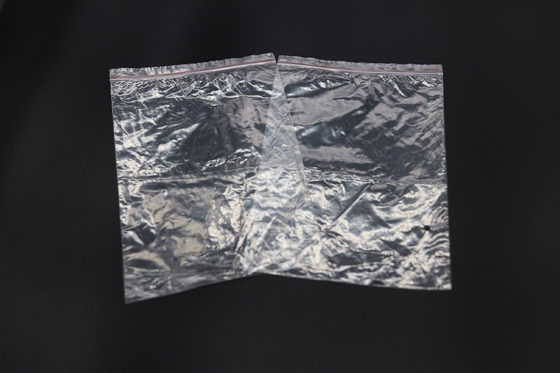 SGS Plastic Packaging Bag Poly Transparent Resealable Ziplock Bag For Food