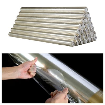 0.02mm Glossy Super Clear PVC Film Printing In 1-6 Colors For Versatile