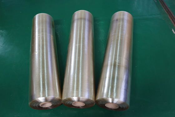 0.03mm Thickness PVC Film Roll Packaging 245cm Width Non Phthalate