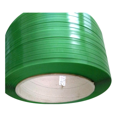 Embossed PP Strap Roll High Tension Green Plastic Strapping Band 12.7mm Width 20kg