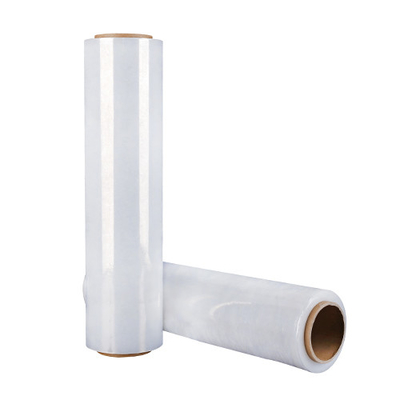 Clear Plastic Pallet Stretch Film Wrap Flexible 52MPa Customized Color